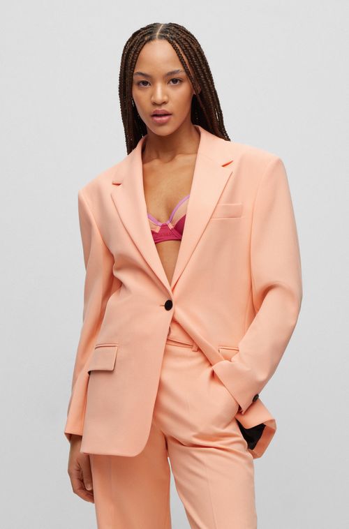 Blazer Oversized-Fit Em Tecido Duplo