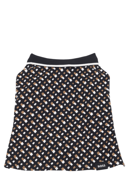 Camisa Polo Para Cães Com Detalhe De Logo E Bordas Em Contraste