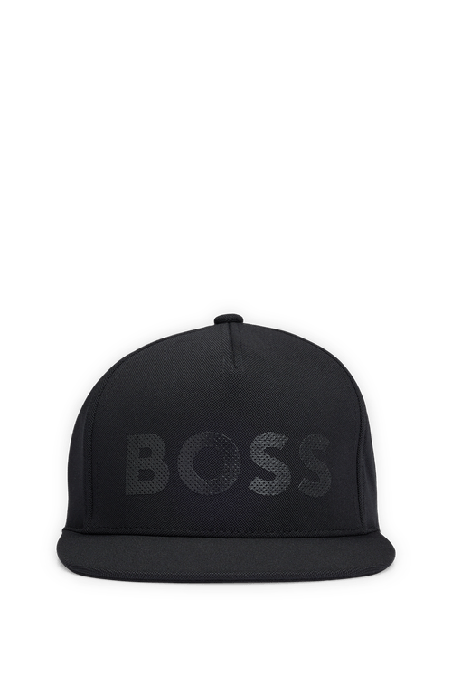 Boné Em Piqué Stretch Com Detalhe Do Logo