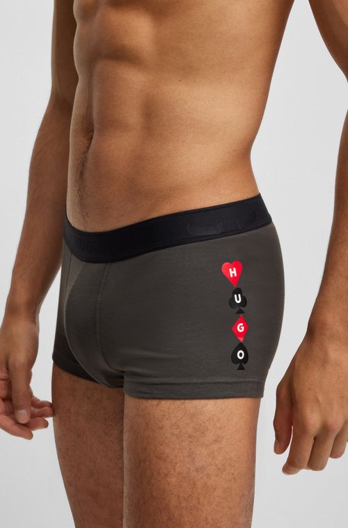 Cueca Boxer De Algodão Stretch