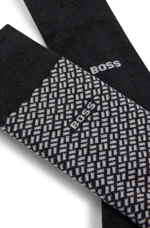 Duas Meias Em Mistura De Algodão