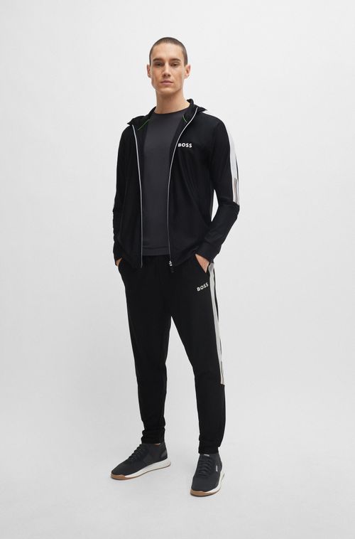Calça De Moletom BOSS X Matteo Berrettini Com Fita Contrastante E Marca