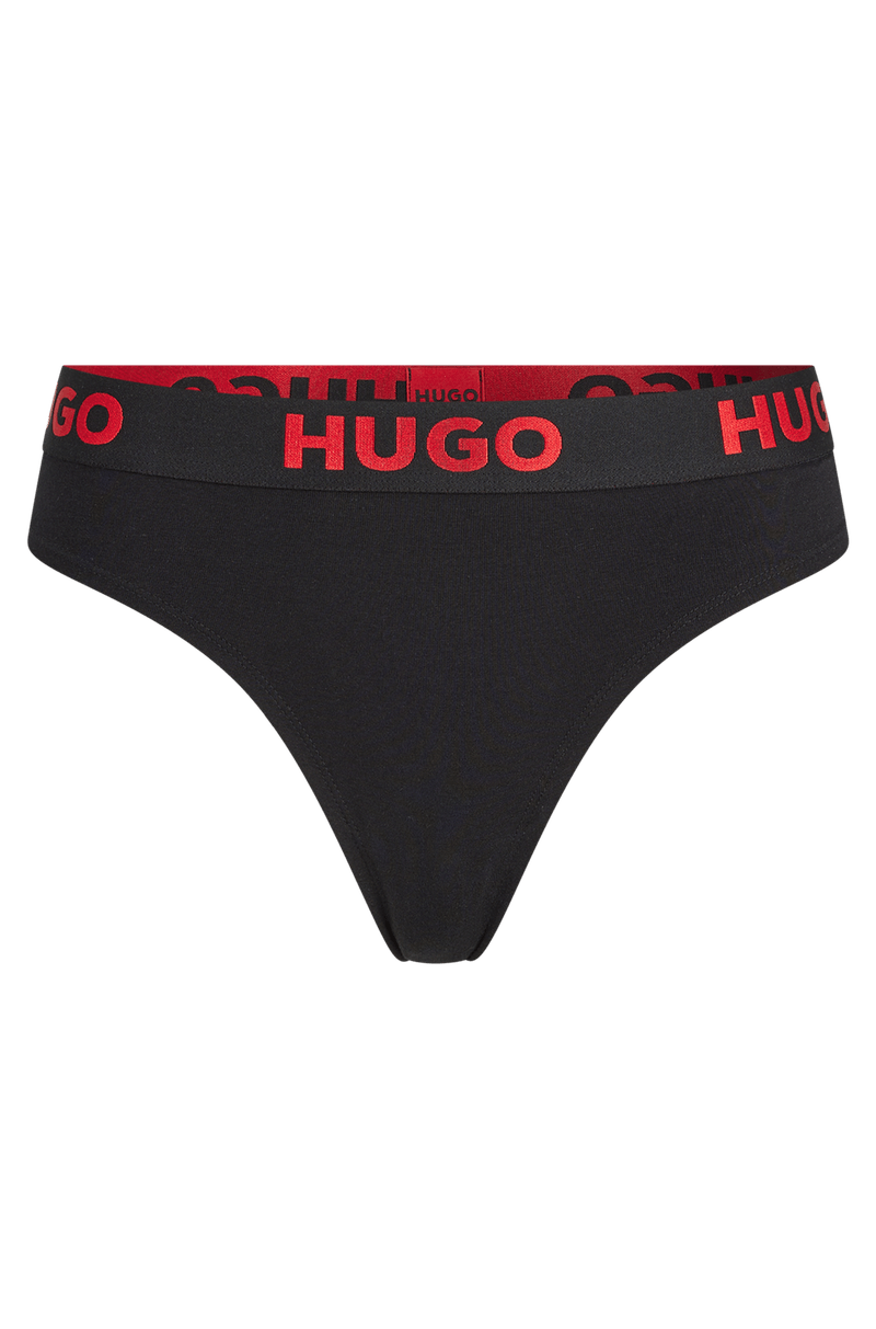 Calcinha Em Algodão Stretch Com Logo