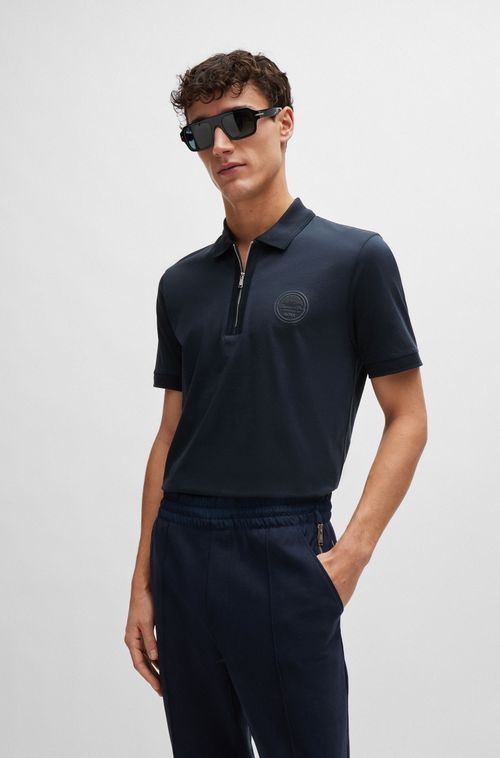 Polo Porsche X BOSS Em Algodão Mercerizado
