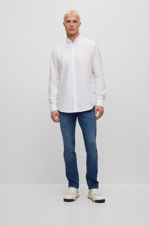 Camisa Regular De Algodão Orgânico