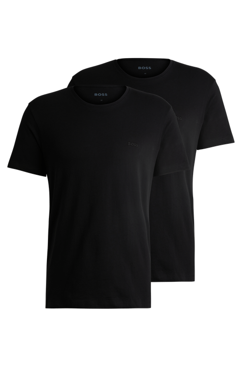 Pack Com Duas Camisetas De Underwear Com Logos Bordados