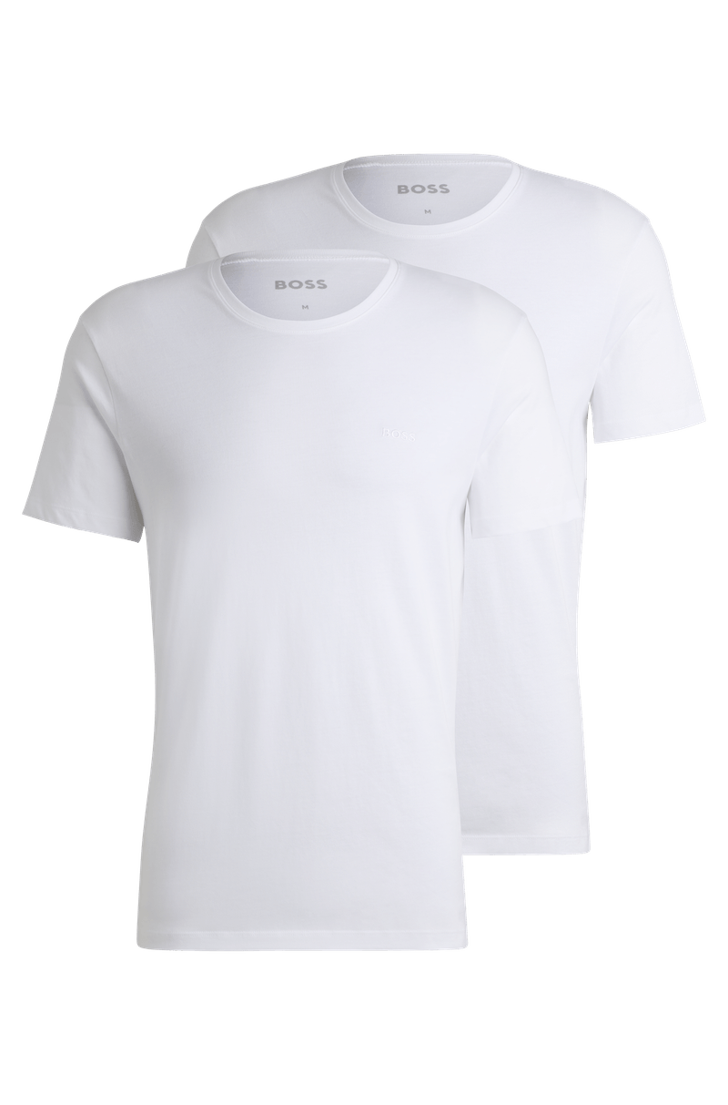 Pack Com Duas Camisetas De Underwear Com Logos Bordados