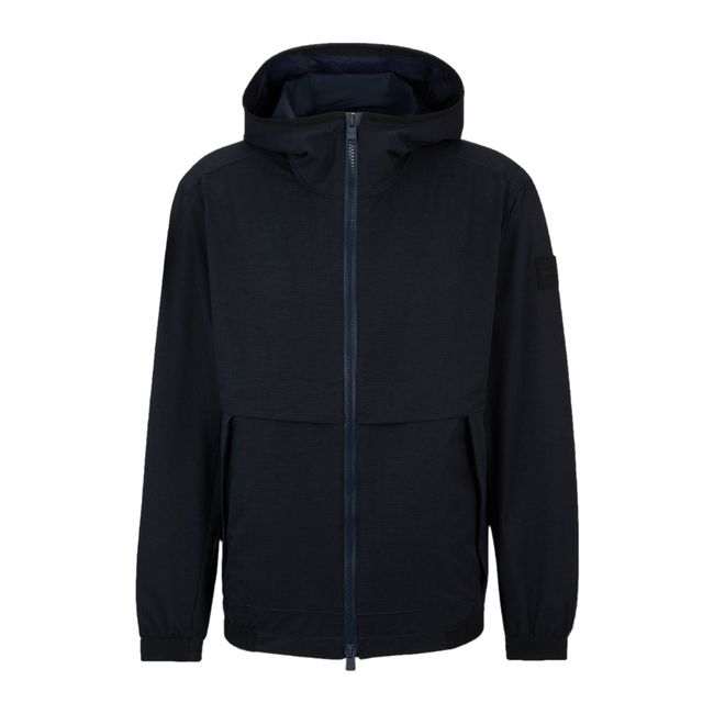 Jaqueta De Gola Ajustável Regular Em Tecido De Air-Mesh