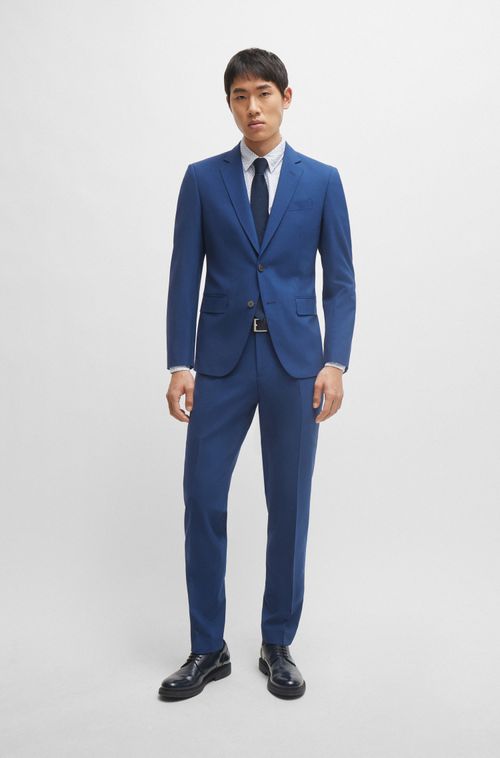 Camisa De Corte Regular Em Algodão Oxford Estampado