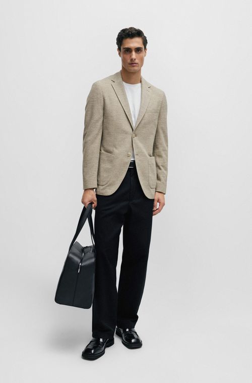 Blazer Regular Microestampado