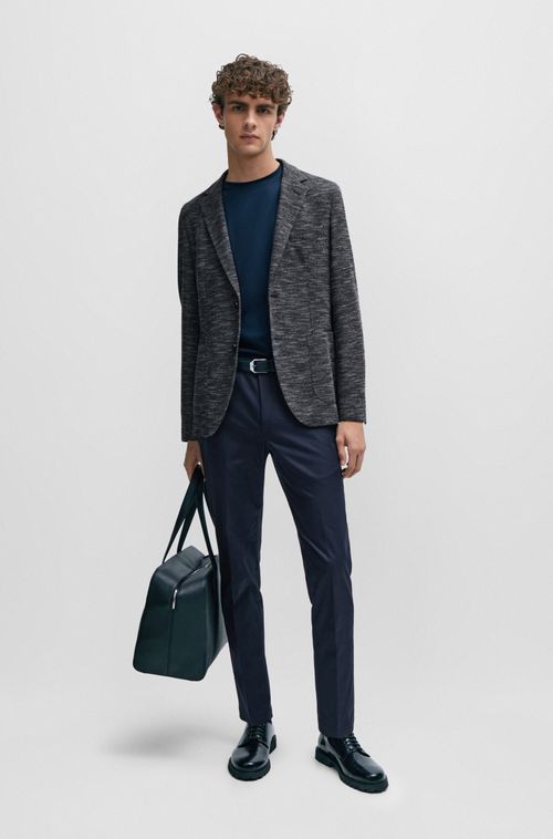 Blazer Regular Microestampado