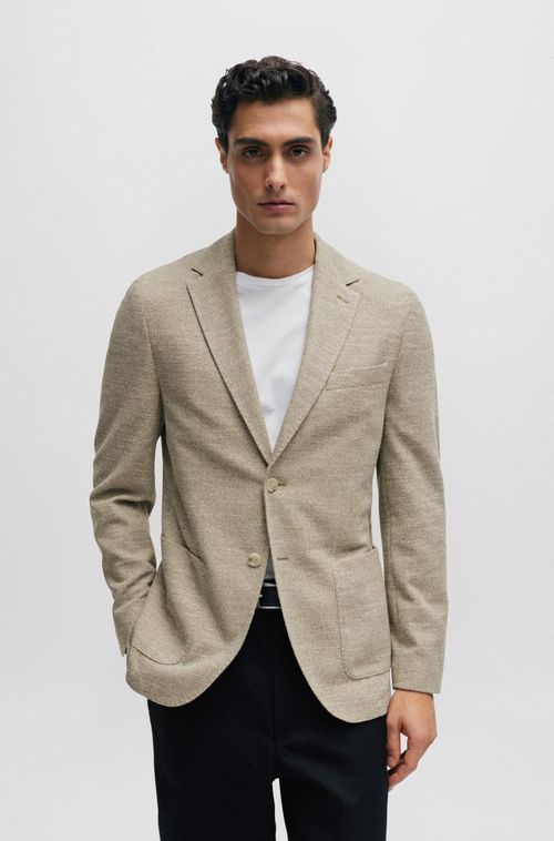 Blazer Regular Microestampado