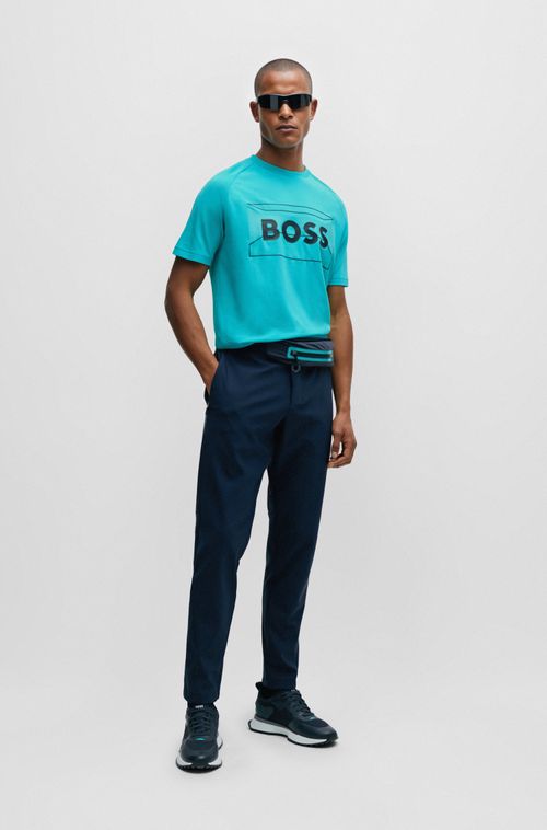 Camiseta De Algodão Misto Regular Com Arte Sazonal