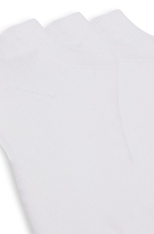 Pack Com Três Pares De Meias Invisíveis Com Detalhes De Logo