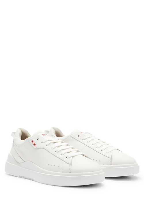 Tênis Cupsole Em Couro Liso