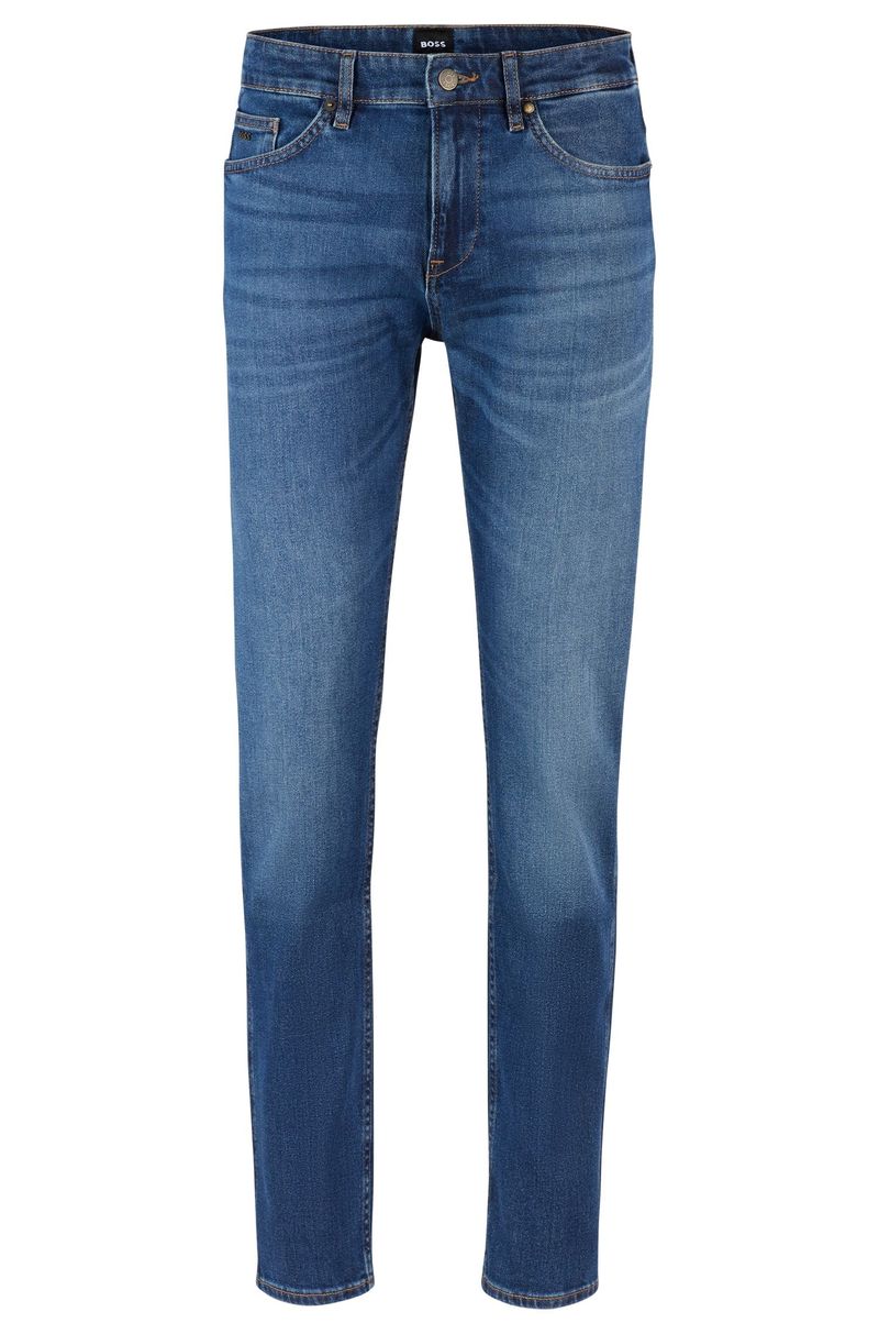 Calça Jeans Slim Fit Em Denim Comfort-Stretch