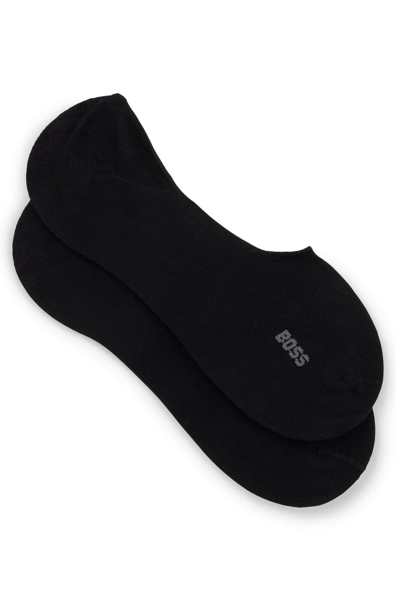 Conjunto 2 Pares De Meias Invisíveis Em Algodão