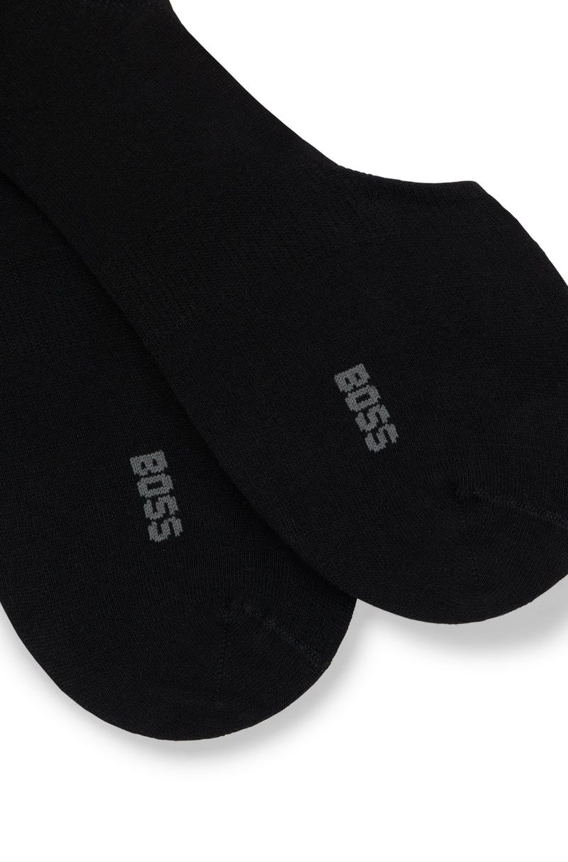 Conjunto 2 Pares De Meias Invisíveis Em Algodão
