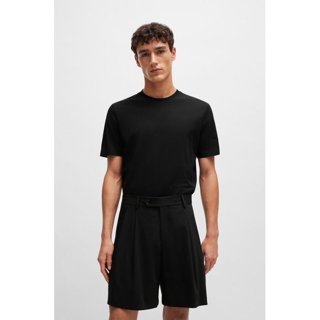 Camiseta Regular Fit Em Jersey De Algodão