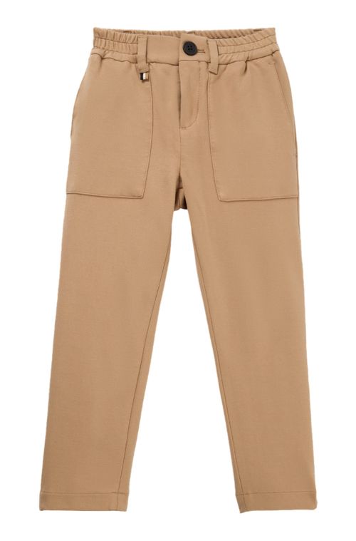 Calça Social Infantil Em Tecido Stretch