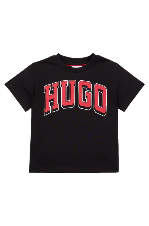 Camiseta Infantil De Algodão Com Estampa De Logo