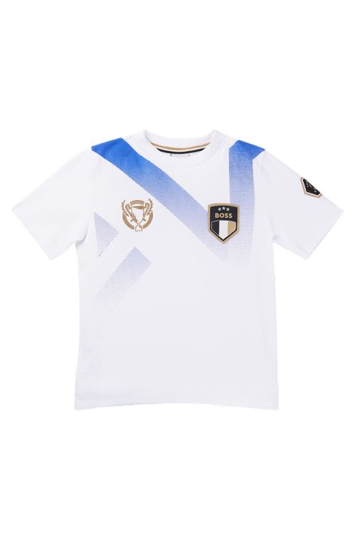 Camiseta Infantil Com Estampa Degradê