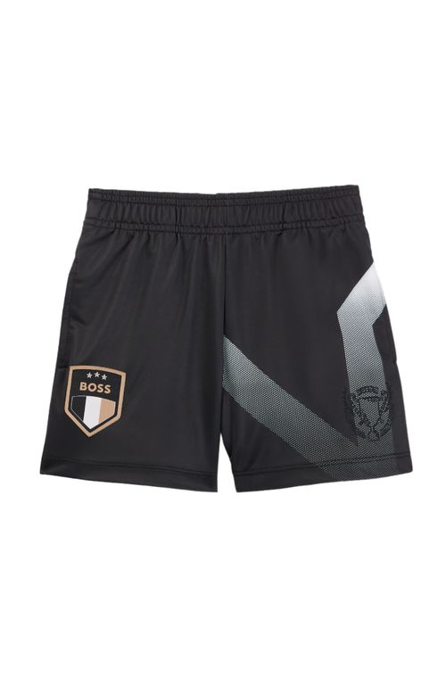 Shorts Infantis Com Estampa Degradê