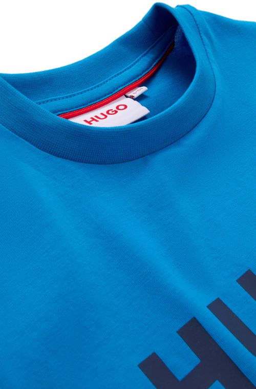 Camiseta Infantil De Algodão Com Estampa De Logo