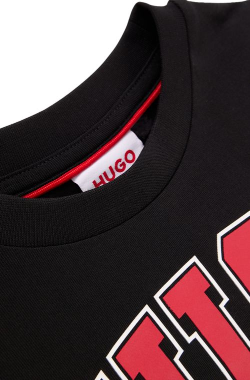 Camiseta Infantil De Algodão Com Estampa De Logo