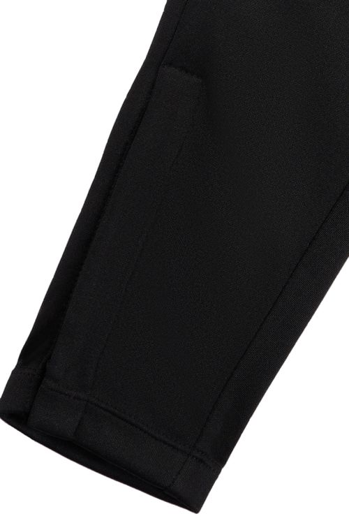 Calça De Moletom Infantil Com Marca E Listras