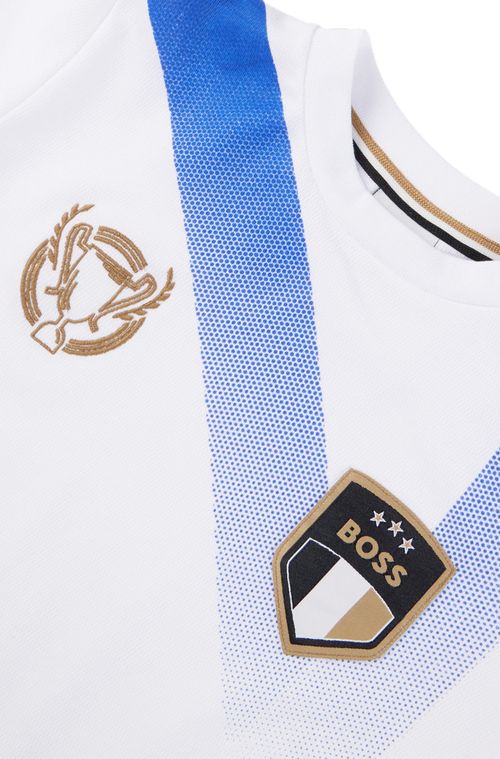 Camiseta Infantil Com Estampa Degradê