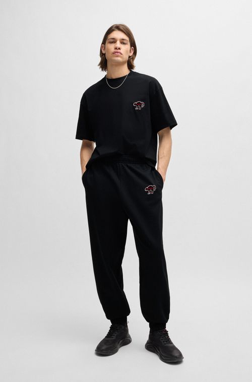 Camiseta Com Estampa Em Jersey De Algodão