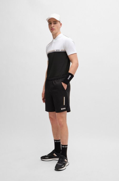 Camisa Polo Boss X Matteo Berrettini Com Proteção Uv
