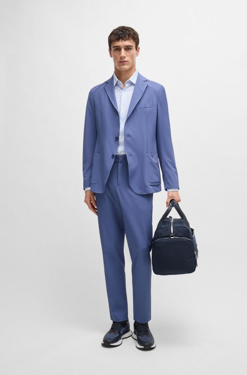 Camisa De Corte Slim Em Material De Estampado