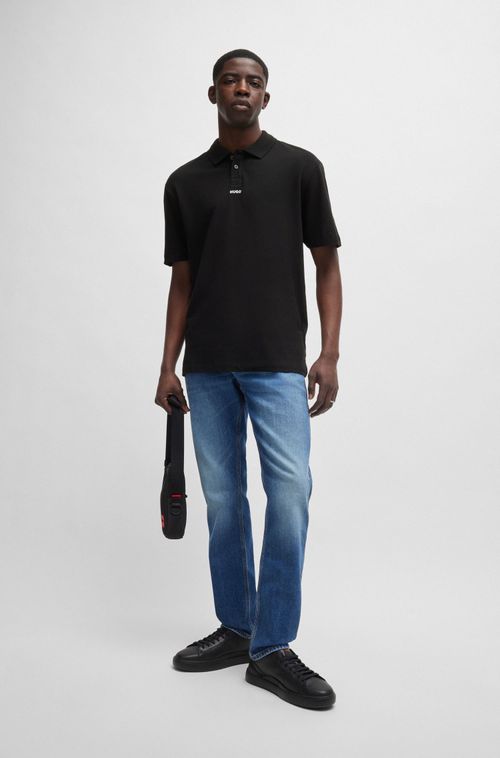 Calças Jeans De Corte Slim Em Denim Azul