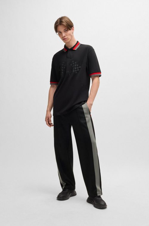 Polo HUGO X Rb Com Logo De Touro Característico