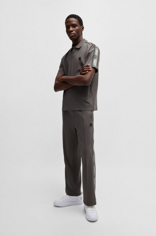 Polo HUGO X Rb De Algodão Com Fita De Marca