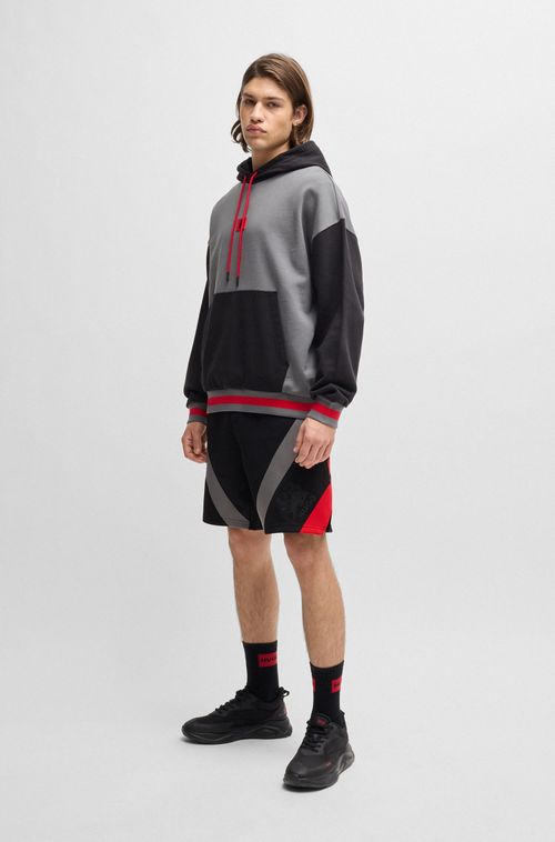 Shorts Grandes Hugo X Rb Com Motivo De Touro