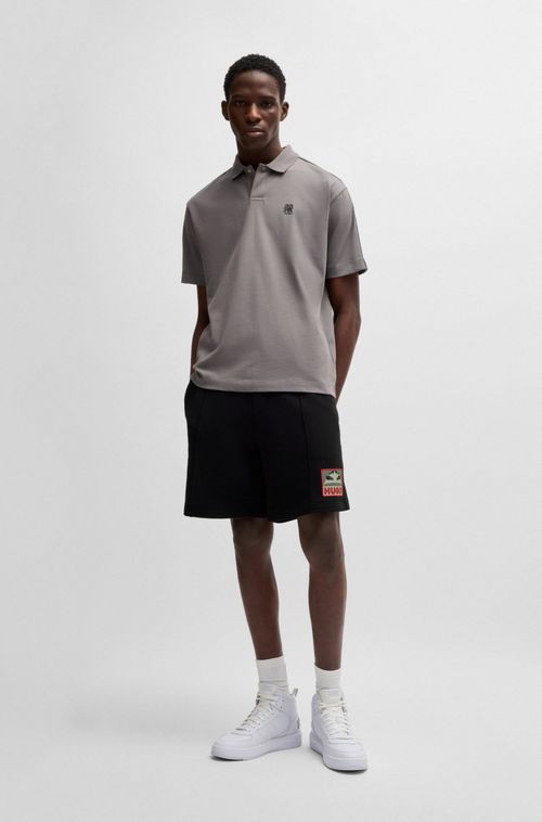 Shorts HUGO X Rb De Algodão Com Logo