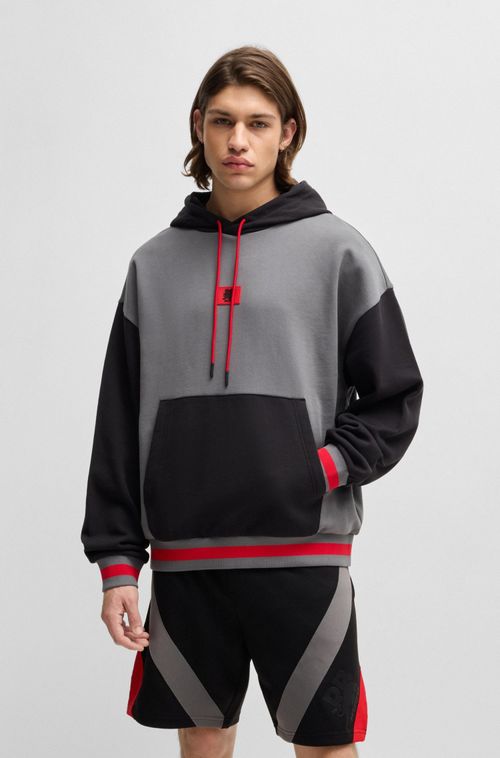 Moletom Com Capuz Grande Hugo X Rb Com Motivo De Touro