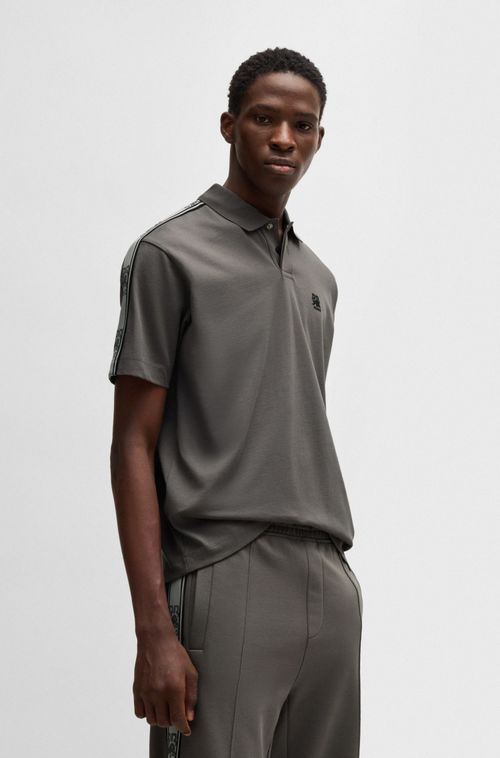 Polo HUGO X Rb De Algodão Com Fita De Marca