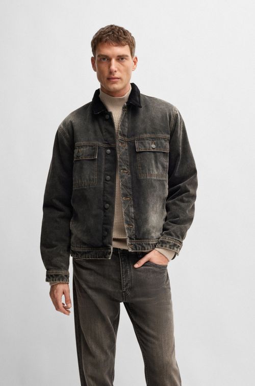 Casaco Jeans Preto BOSS Selected By Beckham
