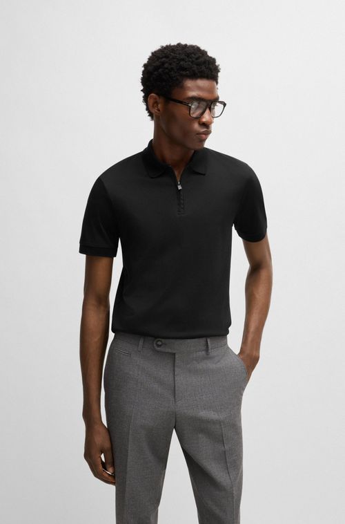 Polo Slim De Algodão Mercerizado