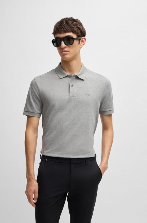 Polo Pallas Regular-Fit De Algodão Com Logo Bordado