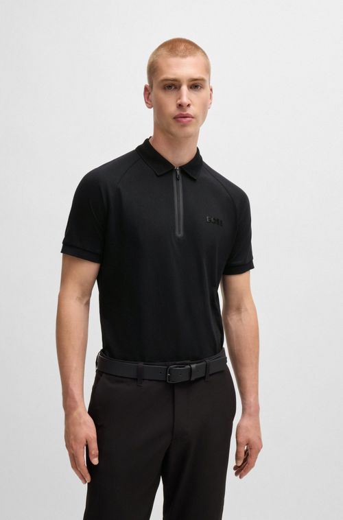 Polo De Algodão Com Logo Espelhado