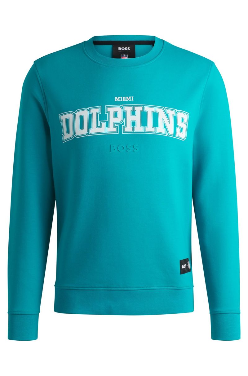 Moletom Regular Boss X Nfl Com Marca Especial