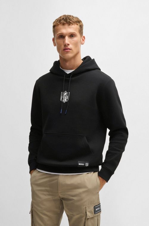 Moletom Com Capuz Boss X Nfl Interlock Com Marca Especial