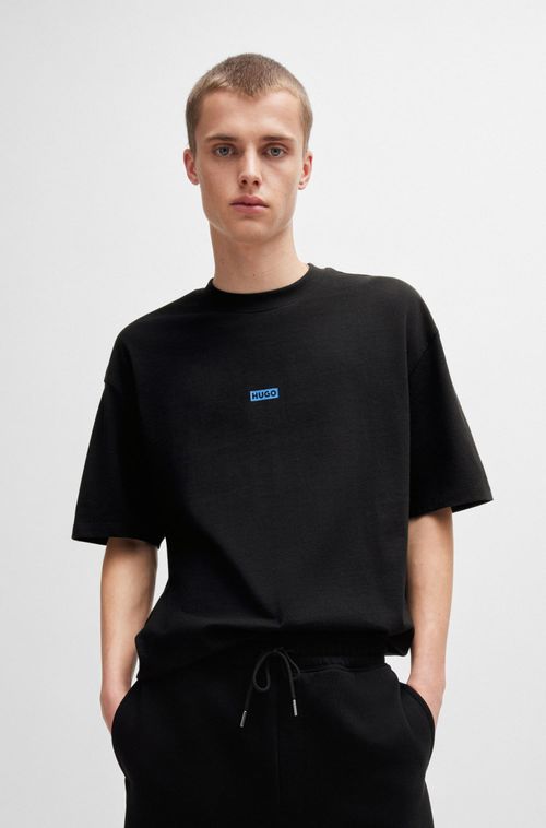 Camiseta De Algodão Com Logo Da Nova Temporada