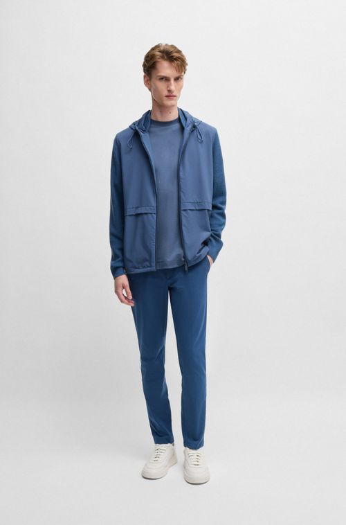 Camiseta De Algodão Com Acabamentos Tonais