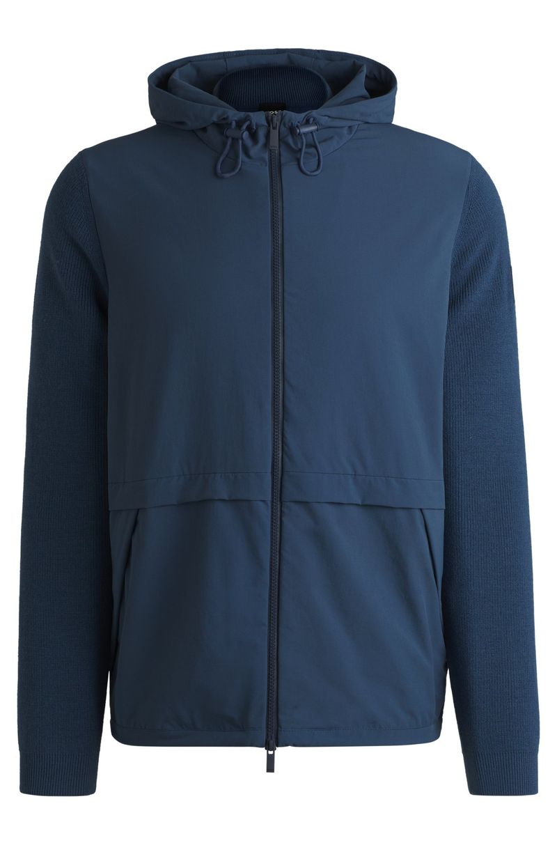 Casaco Softshell Com Detalhes De Malha